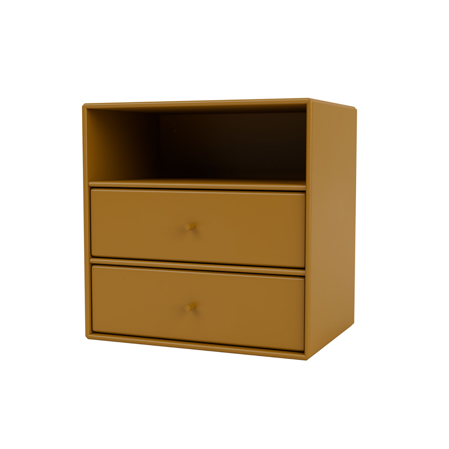 Mini 1006 with two drawers, Amber