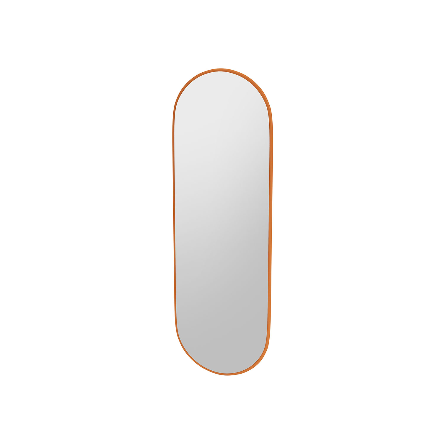 FIGURE oval mirror, Turmeric