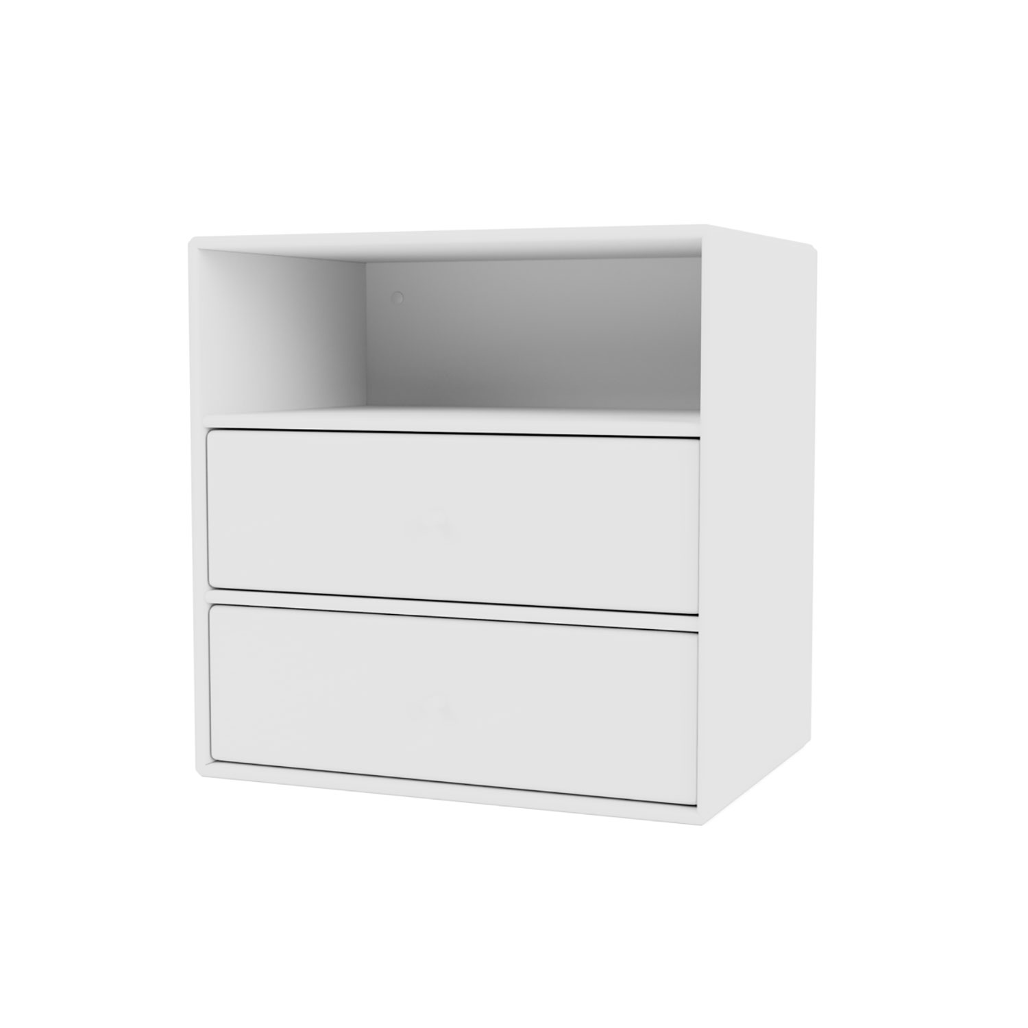 Mini 1006 with two drawers, New white