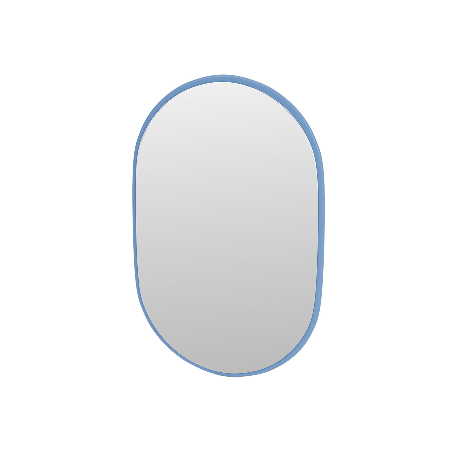 LOOK oval mirror, Azure
