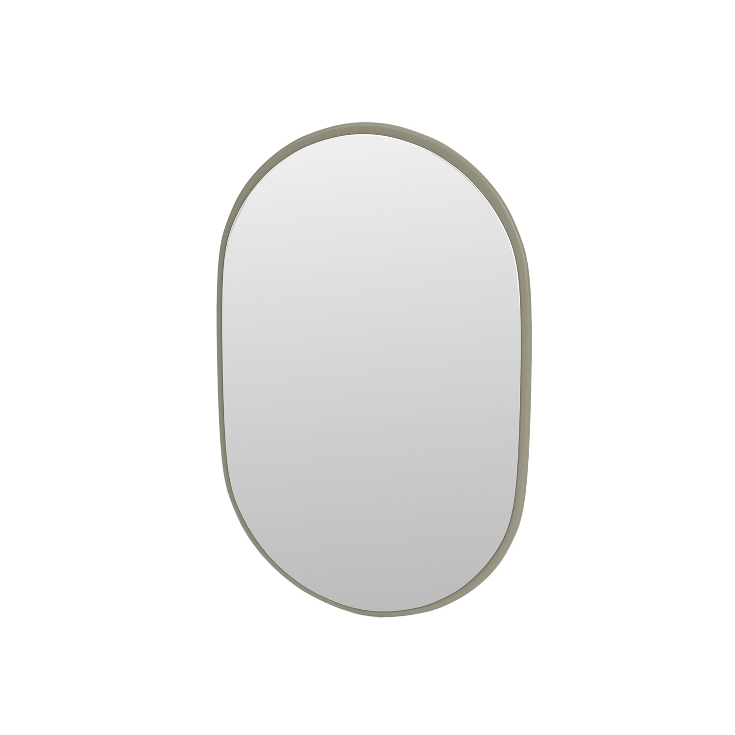 LOOK oval mirror, Fennel