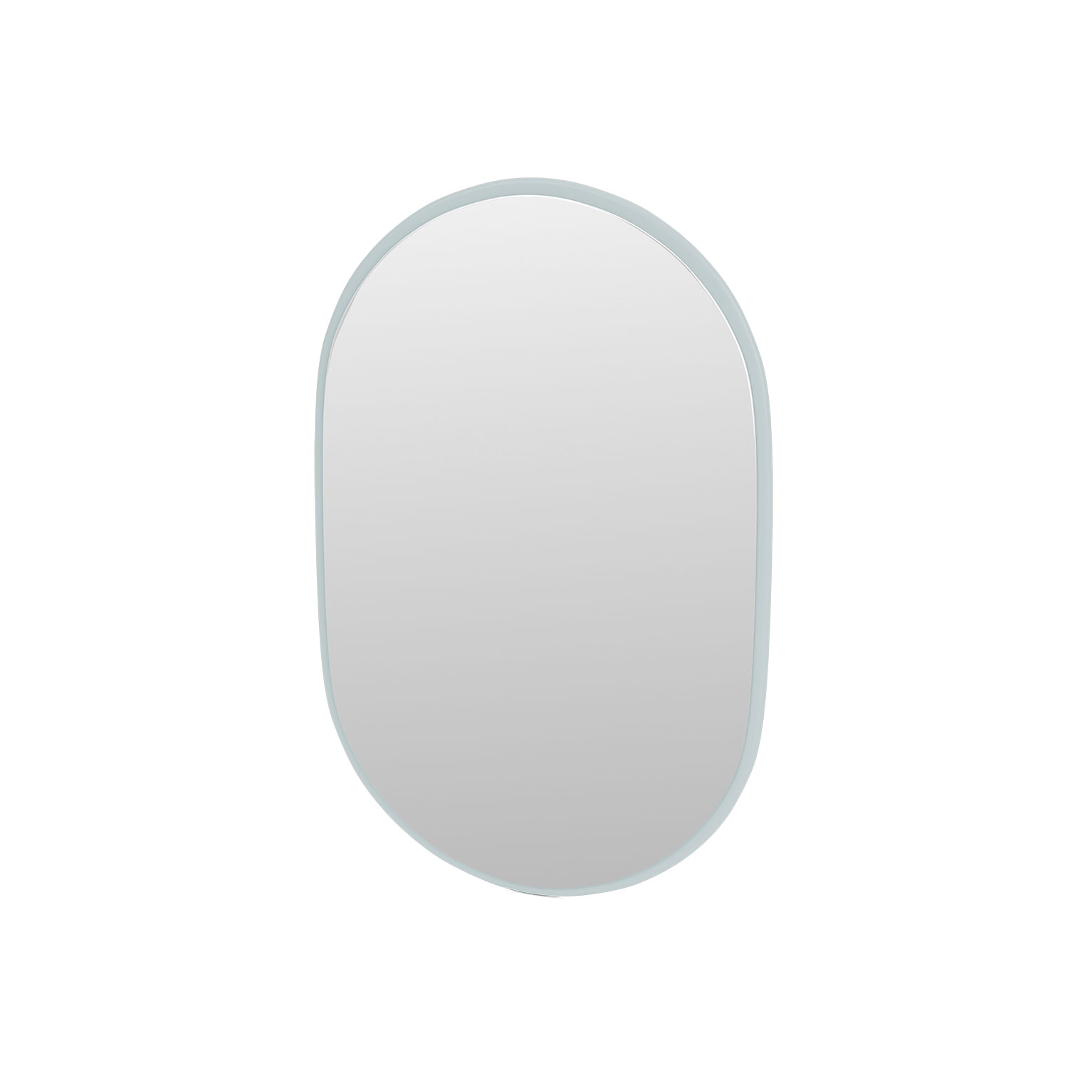 LOOK oval mirror, Flint