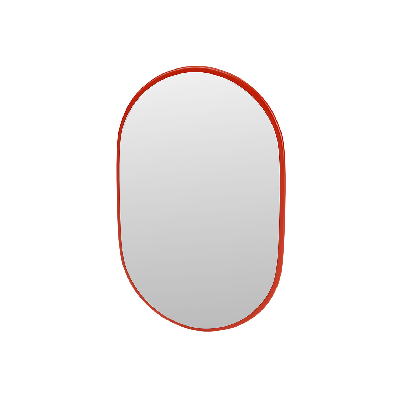 LOOK oval mirror, Rosehip